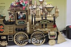 Mr Christmas Gold Label Christmas Cannonball Animated Steam Train Tested in Box