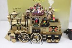 Mr Christmas Gold Label Christmas Cannonball Animated Steam Train Tested in Box