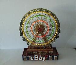 Mr. Christmas Gold Label Collection Musical World's Fair Grand Ferris Wheel NEW
