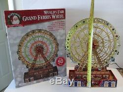 Mr. Christmas Gold Label Collection Musical World's Fair Grand Ferris Wheel NEW