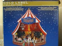 Mr Christmas Gold Label Collection WORLD'S FAIR BIG TOP Lights Animated Musical