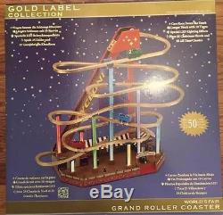 Mr. Christmas Gold Label Collection World's Fair Grand Roller Coaster NIB