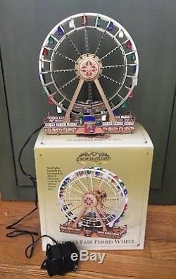 Mr. Christmas Gold Label Musical Worlds Fair Ferris wheel In Original Box 2003