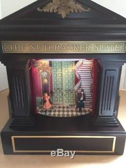 Mr Christmas Gold Label Nutcracker Suite Ballet Animated Music Box