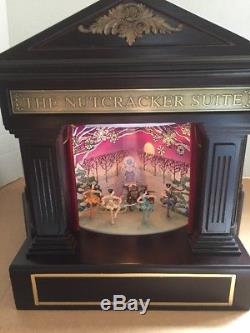 Mr Christmas Gold Label Nutcracker Suite Ballet Animated Music Box