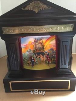 Mr Christmas Gold Label Nutcracker Suite Ballet Animated Music Box