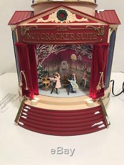 Mr Christmas Gold Label Nutcracker Suite Ballet Animated Music Box Carousel