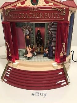 Mr Christmas Gold Label Nutcracker Suite Ballet Animated Music Box Carousel