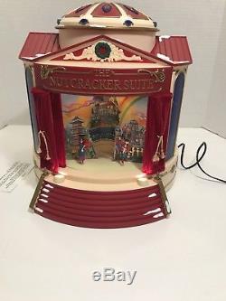 Mr Christmas Gold Label Nutcracker Suite Ballet Animated Music Box Carousel