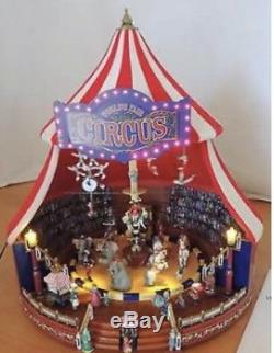 Mr. Christmas Gold Label WORLD'S FAIR BIG TOP CIRCUS TENT New in box