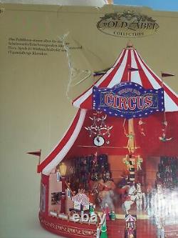 Mr Christmas Gold Label World's Fair Big Top Animated Musical Circus