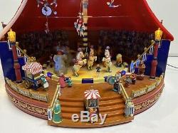 Mr Christmas Gold Label World's Fair Big Top Circus Lights Music & Animation