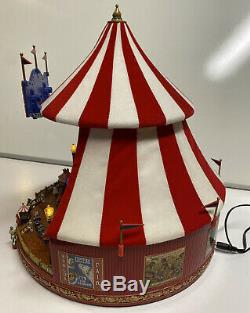 Mr Christmas Gold Label World's Fair Big Top Circus Lights Music & Animation