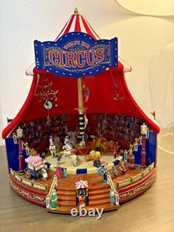 Mr Christmas Gold Label World's Fair Big Top Circus Tent Animated Musical (rare) Mr Christmas Gold Label World's Fair Big Top Circus Tent Animated Musical (rare)