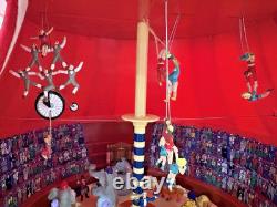 Mr Christmas Gold Label World's Fair Big Top Circus Tent Animated Musical (rare) Mr Christmas Gold Label World's Fair Big Top Circus Tent Animated Musical (rare)