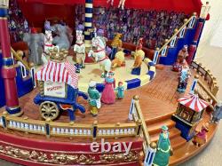 Mr Christmas Gold Label World's Fair Big Top Circus Tent Animated Musical (rare) Mr Christmas Gold Label World's Fair Big Top Circus Tent Animated Musical (rare)