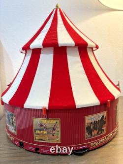 Mr Christmas Gold Label World's Fair Big Top Circus Tent Animated Musical (rare) Mr Christmas Gold Label World's Fair Big Top Circus Tent Animated Musical (rare)
