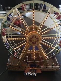 Mr Christmas Gold Label World's Fair Ferris Wheel In Box