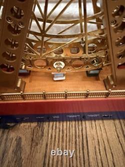 Mr Christmas Gold Label World's Fair Grand Ferris Wheel Lights Music WORKS