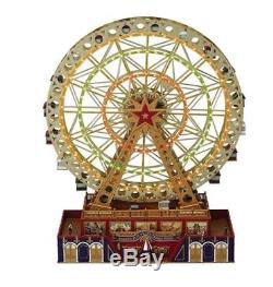 Mr. Christmas Gold Label World's Fair Grand Ferris Wheel NEW 79795
