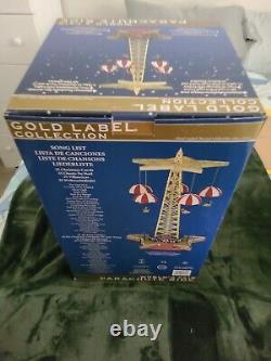 Mr Christmas Gold Label World's Fair Parachute Ride Brand New in Sealed Box
