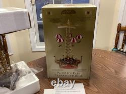 Mr. Christmas Gold Label World's Fair Parachute Ride. Mint SEE VIDEO