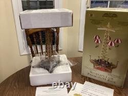 Mr. Christmas Gold Label World's Fair Parachute Ride. Mint SEE VIDEO