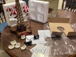 Mr. Christmas Gold Label World's Fair Parachute Ride. Mint SEE VIDEO