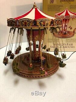 Mr. Christmas Gold Label World's Fair Swing Carousel