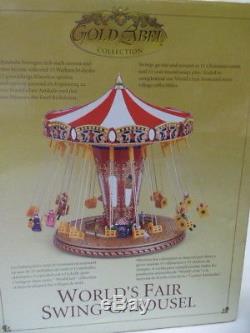 Mr. Christmas Gold Label World's Fair Swing Carousel