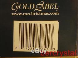 Mr. Christmas Gold Label World's Fair Swing Carousel #79841 30 Songs LED Lights