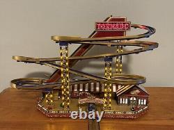 Mr Christmas Gold Label World's Fair Tornado Roller Coaster BASE ONLY NO BELT