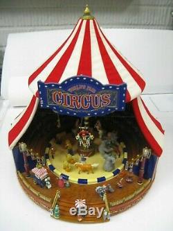 Mr. Christmas Gold Label Worlds Fair Big Top Circus