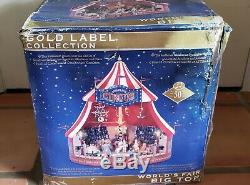 Mr Christmas Gold Label Worlds Fair Big Top Circus