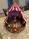 Mr Christmas Gold Label Worlds Fair Big Top Circus Animated Music Box Video