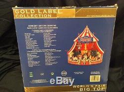 Mr. Christmas Gold Label Worlds Fair Big Top Circus Lights Music & Animation