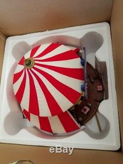 Mr Christmas Gold Label Worlds Fair Big Top Lights Music Animated Box Works