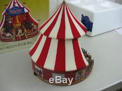 Mr. Christmas Gold Label Worlds Fair Big Top Lights Music Animated Works