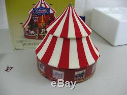 Mr. Christmas Gold Label Worlds Fair Big Top Lights Music Animated Works