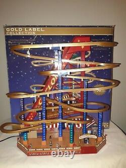 Mr. Christmas Gold Label Worlds Fair CYCLONE ROLLER COASTER RIDE Working WithBox