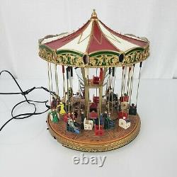 Mr Christmas Gold Label Worlds Fair Carousel 30 Songs Musical Animated Lights