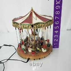 Mr Christmas Gold Label Worlds Fair Carousel 30 Songs Musical Animated Lights