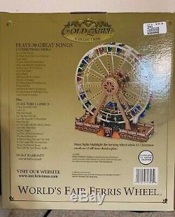 Mr. Christmas Gold Label Worlds Fair Ferris Wheel BRAND NEW