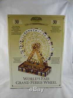 Mr. Christmas Gold Label Worlds Fair Grand Ferris Wheel 75th Aniversary Edition