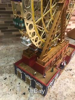 Mr Christmas Gold Label Worlds Fair Grand Ferris Wheel With Box PLEASE READ
