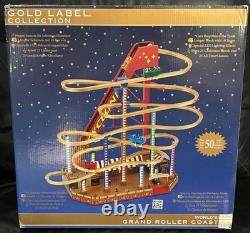 Mr Christmas Gold Label Worlds Fair Grand Roller Coaster 50 Songs NOS G2U