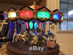 Mr Christmas Grand Carousel With 40 songs And Light