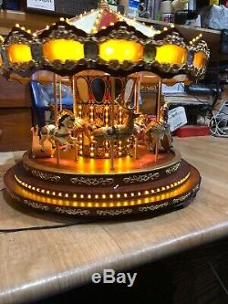 Mr. Christmas Grand Marquee Carousel-Multi-Lights & Settings with20 Songs Works