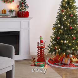 Mr. Christmas Grinch's Scissor Lift 50 inch Animated and Musical New in Box