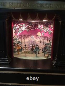 Mr. Christmas Heirloom Nutcracker Suite Lights Moving Ballet Music Box Works